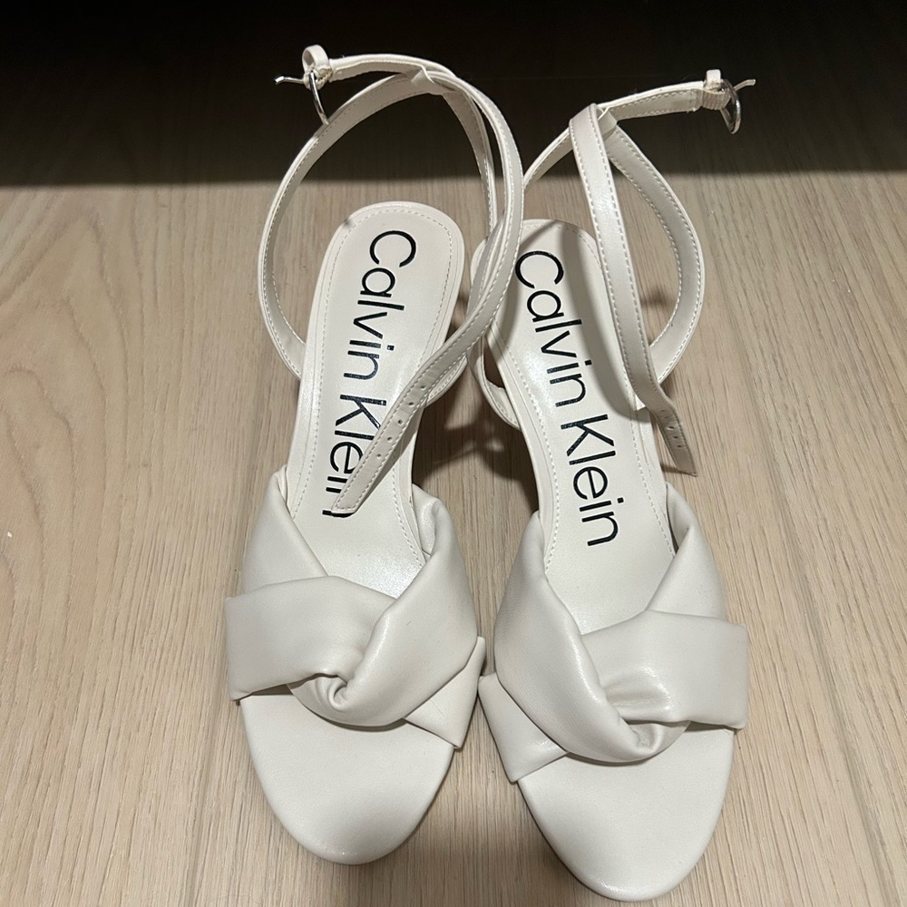 Criss cross strapy heels